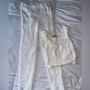 ELLA BY VANE ANGUIANO, SETS PANTS WOTH TOP WHITE FLOFLY, SIZE M-L